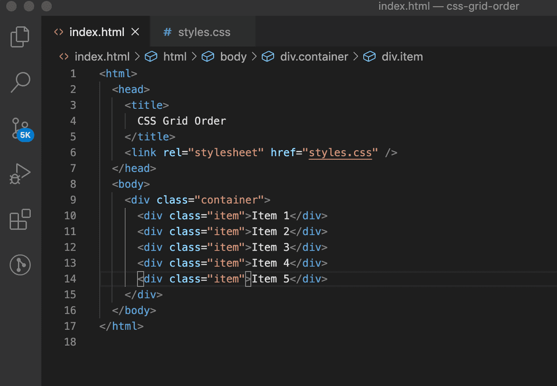 How to reorder elements using css (CSS GRID). | TOMDUFFYTECH.COM